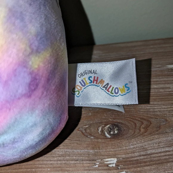 Squishmallow Sloth Tie dye Rainbow Glitter Mystery Squad - Picture 4 of 6